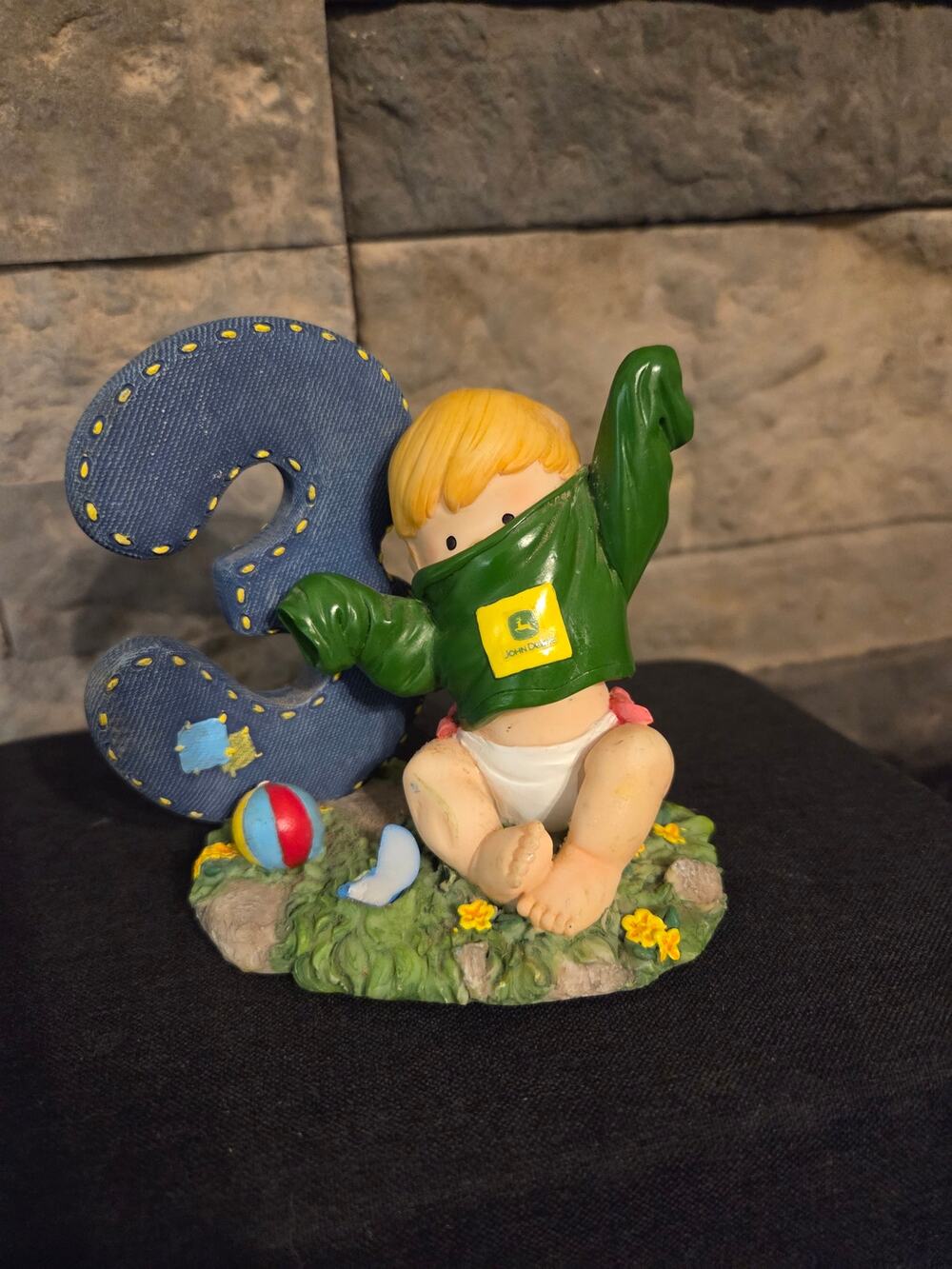 VNG John Deere Birthday Friends Age 3 Boy Figurine 106803 Missing Teddy Bear